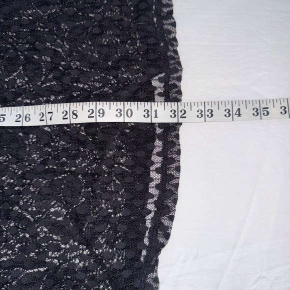 Wallflower | Black Lace Swim Coverup | XL - Picture 8 of 9